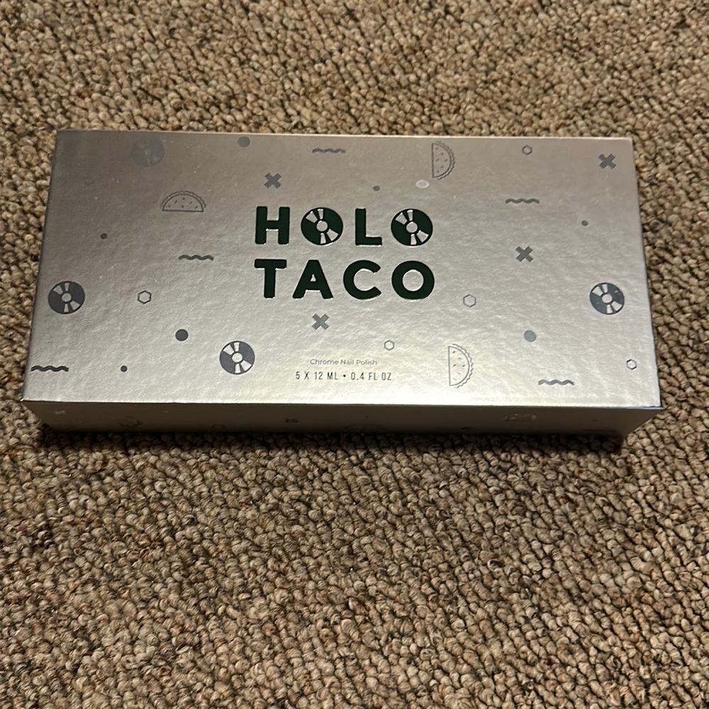 Holo Taco One Coat Chrome Collection Box - BOX ONLY - NAIL POLISH NOT INCLUDED